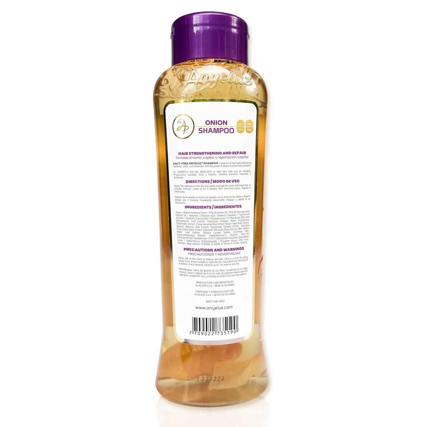 Anyeluz Onion Shampoo